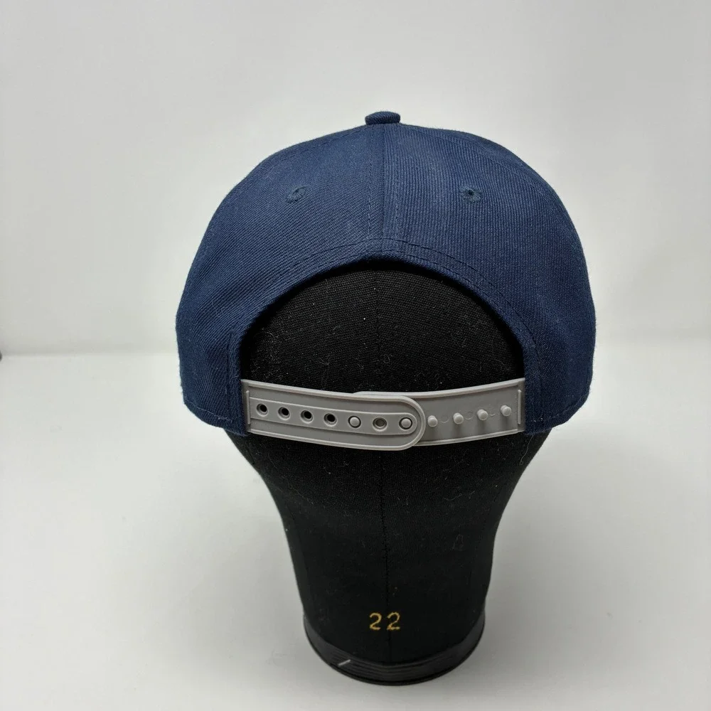New Era Dallas Cowboys Youth‎ 9FIFTY Snapback Hat Navy Blue Grey Stripe NFL Cap